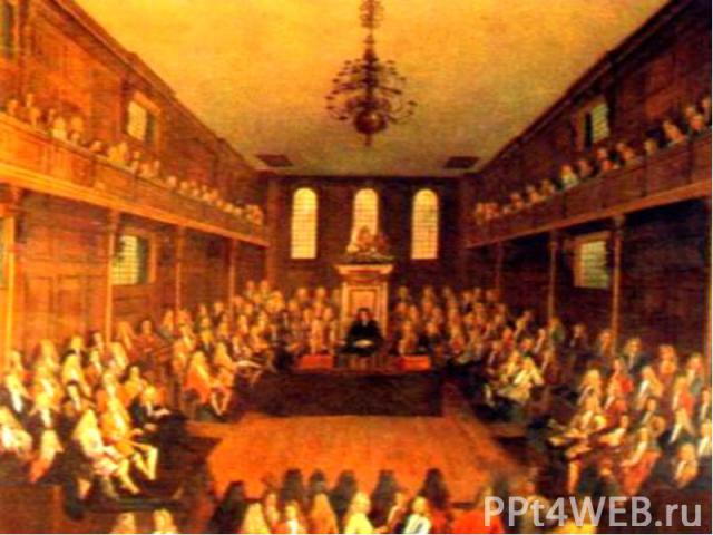 Игра «Заседание парламента»«Нужна ли была Англии революция и была ли возможность её избежать?»