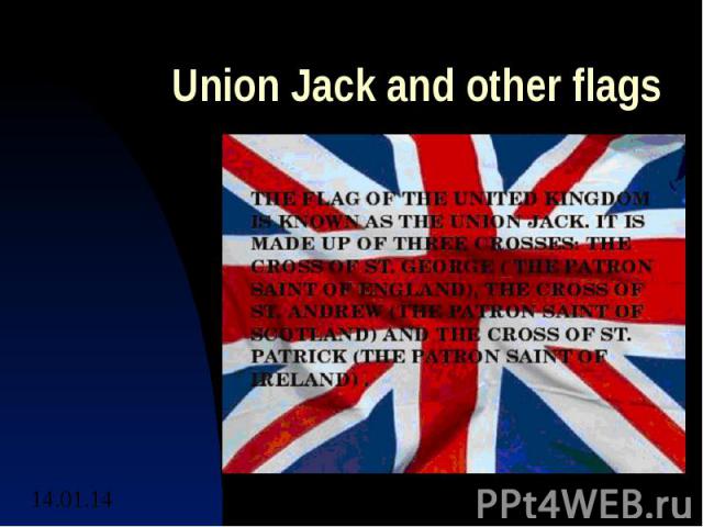 Union Jack and other flags