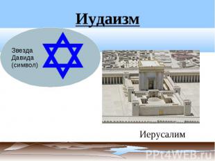 Иудаизм Звезда Давида (символ)Иерусалим
