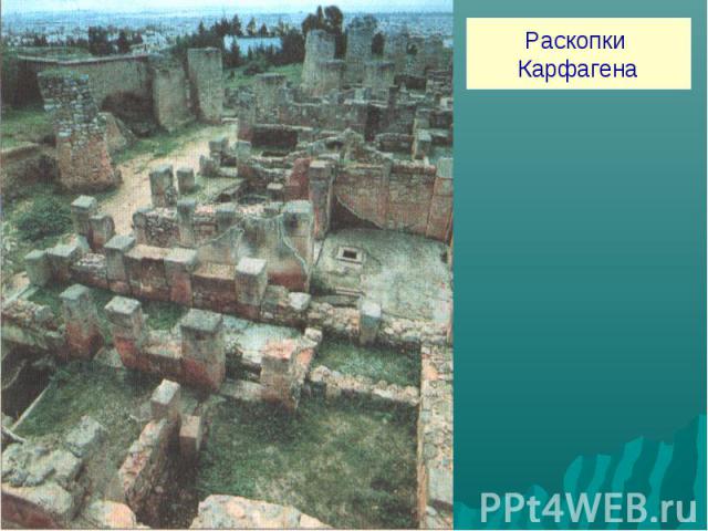 Раскопки Карфагена