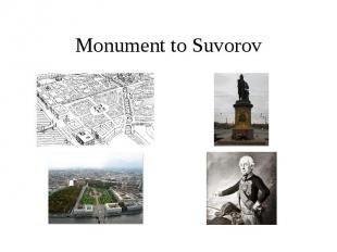 Monument to Suvorov