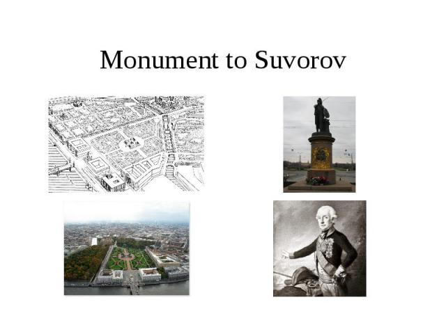 Monument to Suvorov