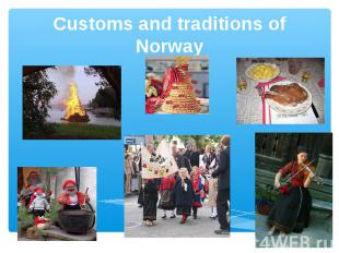 Customs and traditions of Norway