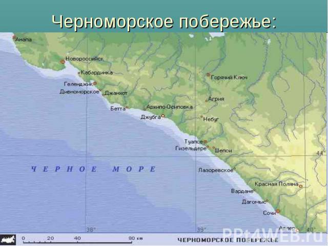Черноморское побережье: