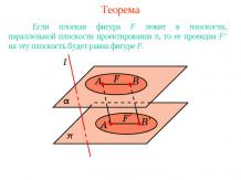 Параллельной проекцией равностороннего треугольника может быть треугольник произ