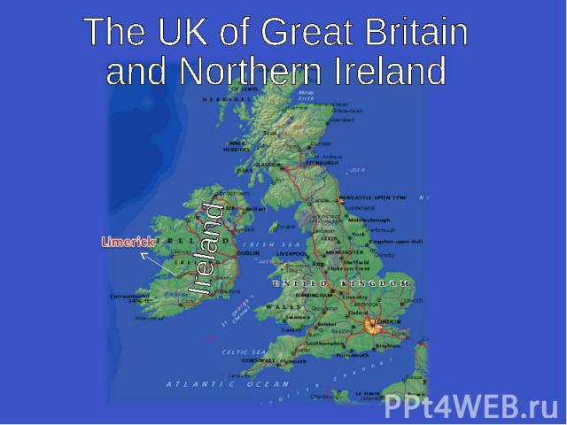 The UK of Great Britainand Northern Ireland