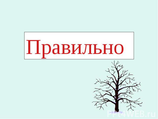 Правильно