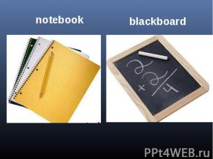notebookblackboard