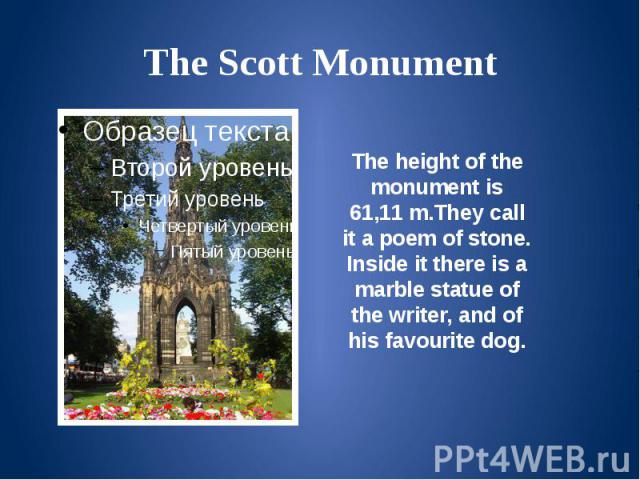 The Scott Monument