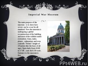 Imperial War Museum&nbsp;