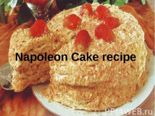Napoleon Cake recipe
