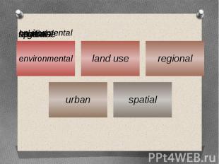 environmentalland useregionalurbanspatial