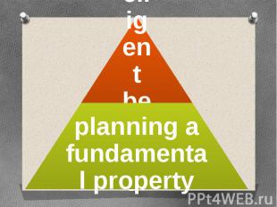 intelligent behaviorplanning a fundamental property