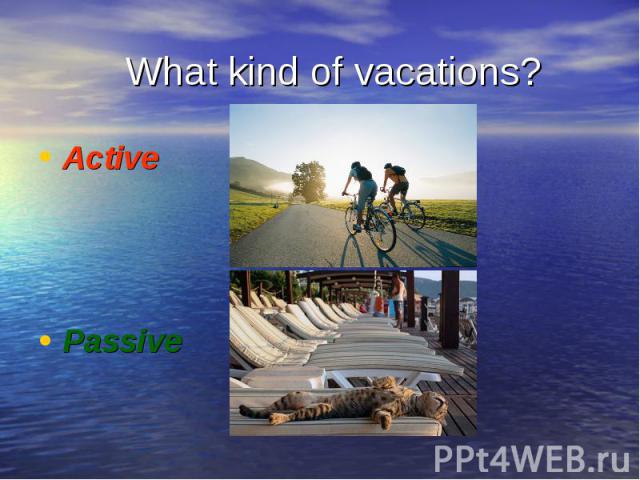 Active Active Passive