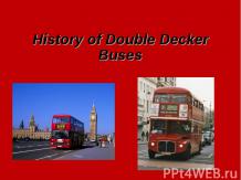 History of Double Decker Buses