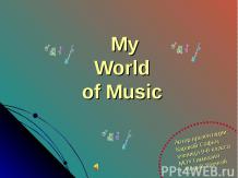 My World of Music