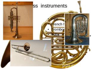 Pipe Pipe French horn Trombone Tuba