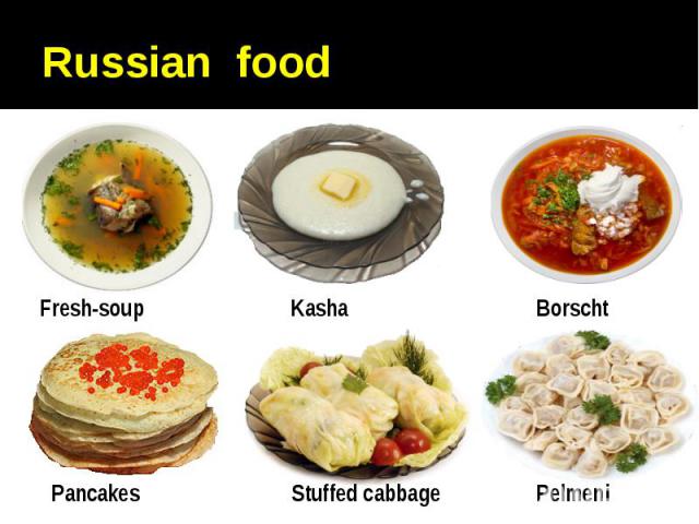 Russian food