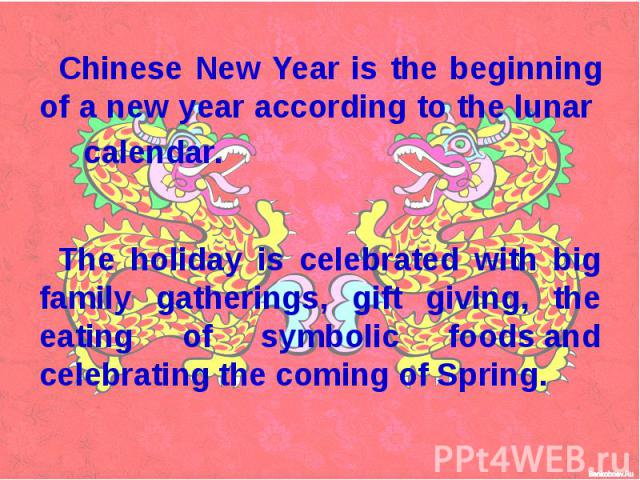 The holiday is celebrated with big family gatherings, gift giving, the eating of symbolic foods and celebrating the coming of Spring. The holiday is celebrated with big family gatherings, gift giving, the eating of symbolic foods and …
