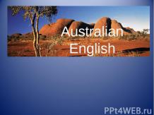 Австралийский английский