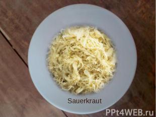Sauerkraut Sauerkraut