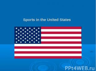 Sports in the United States