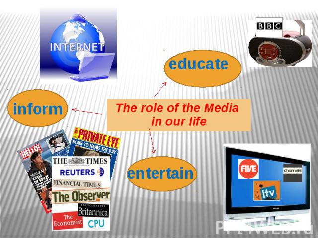 The role of the Media in our life