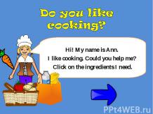 Do you like cooking?