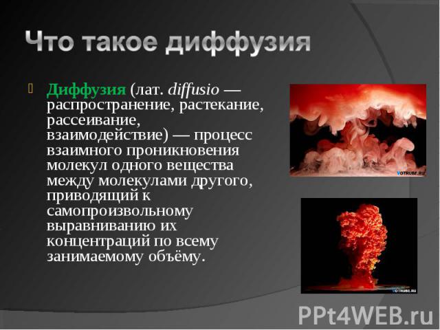 Для всех проектов характерна способность к диффузии