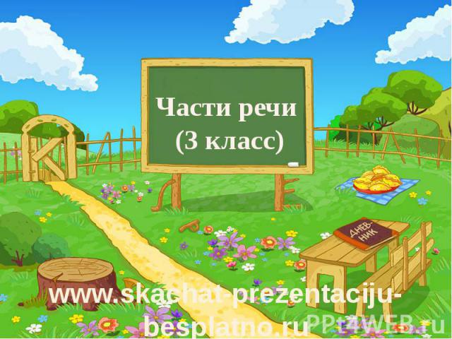 Части речи (3 класс)