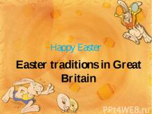 Easter traditions in Great Britain