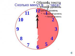 Сколько минут в часа?