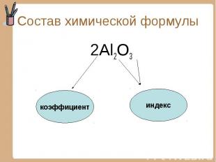 Состав химической формулы 2Al2O3