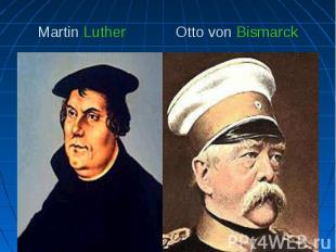 Martin Luther Otto von Bismarck