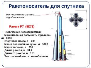 Ракетоноситель для спутника