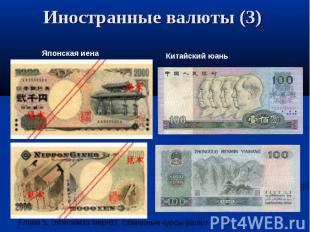 Иностранные валюты (3)