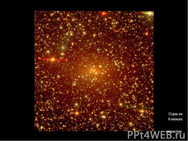Одна из близких галактик