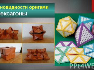 Разновидности оригами Флексагоны