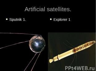 Sputnik 1. Sputnik 1.