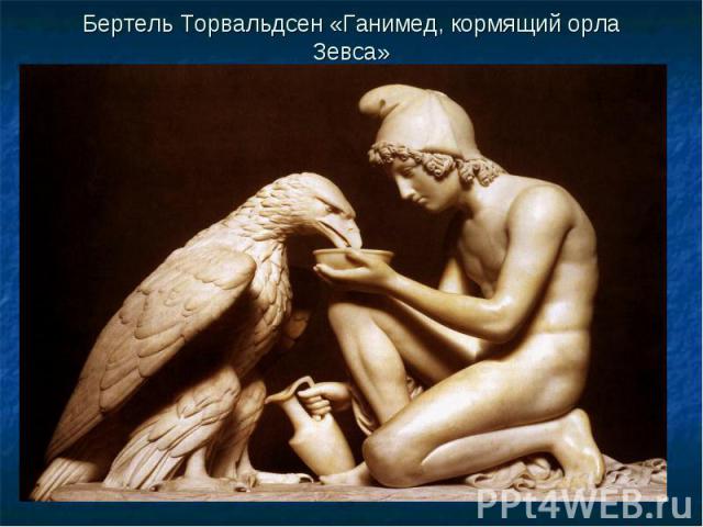 Бертель Торвальдсен «Ганимед, кормящий орла Зевса»