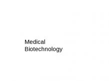 Medical biotechnology