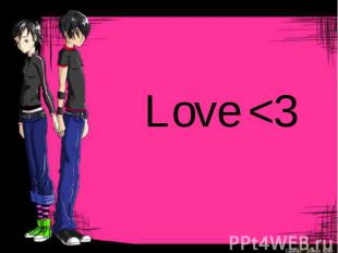 Love &lt;3