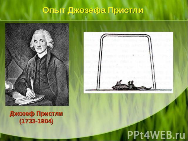 Джозеф Пристли (1733-1804) Джозеф Пристли (1733-1804)