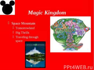 Magic Kingdom Space Mountain Tomorrowland Big Thrills Traveling through space