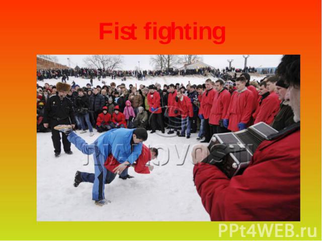 Fist fighting