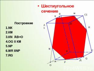 Шестиугольное сечение Шестиугольное сечение