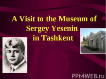 Museum of Sergei Yesenin