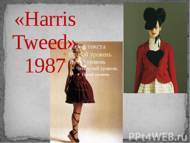 «Harris Tweed» 1987