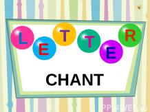 Letterfun Chant 1
