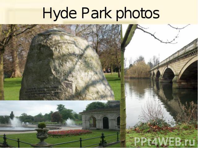 Hyde Park photos